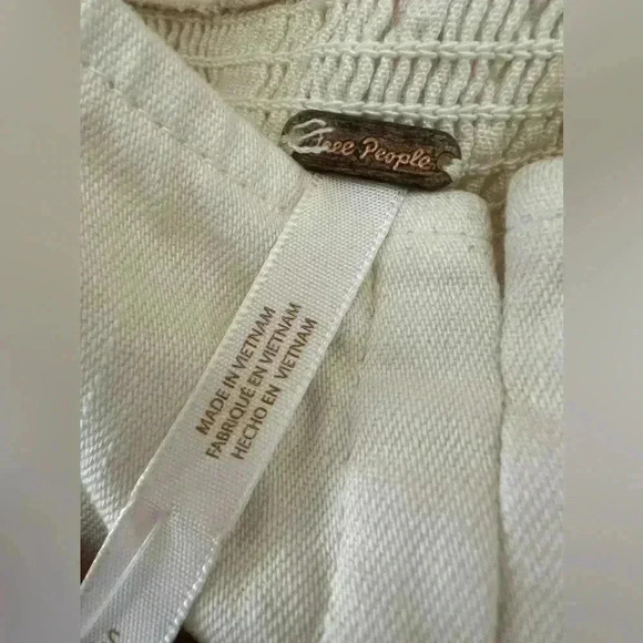 NWT FREE PEOPLE Cheyenne Denim Mini Dress - Size Small - 100% Cotton - Picture 6 of 13
